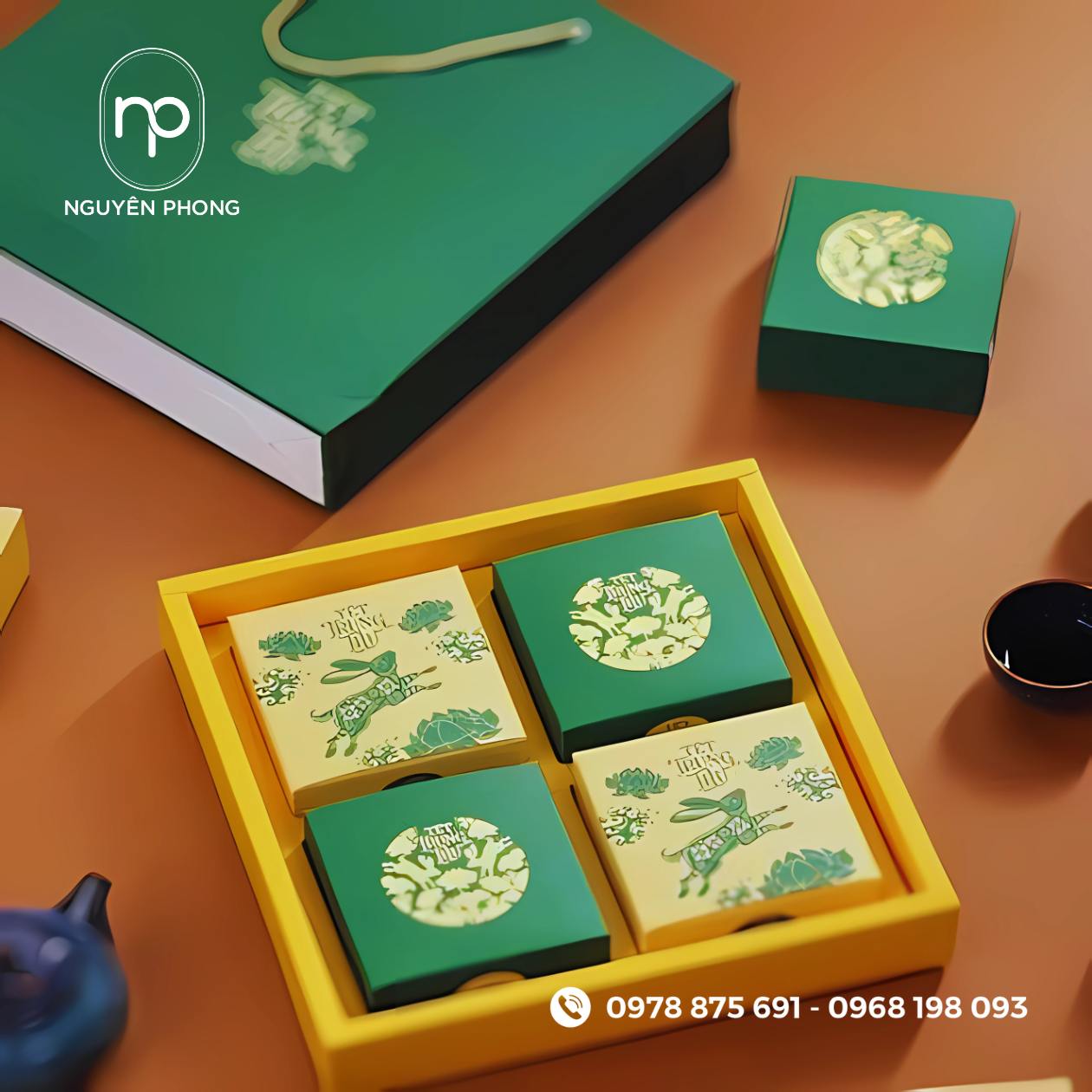 Hộp đựng bánh trung thu